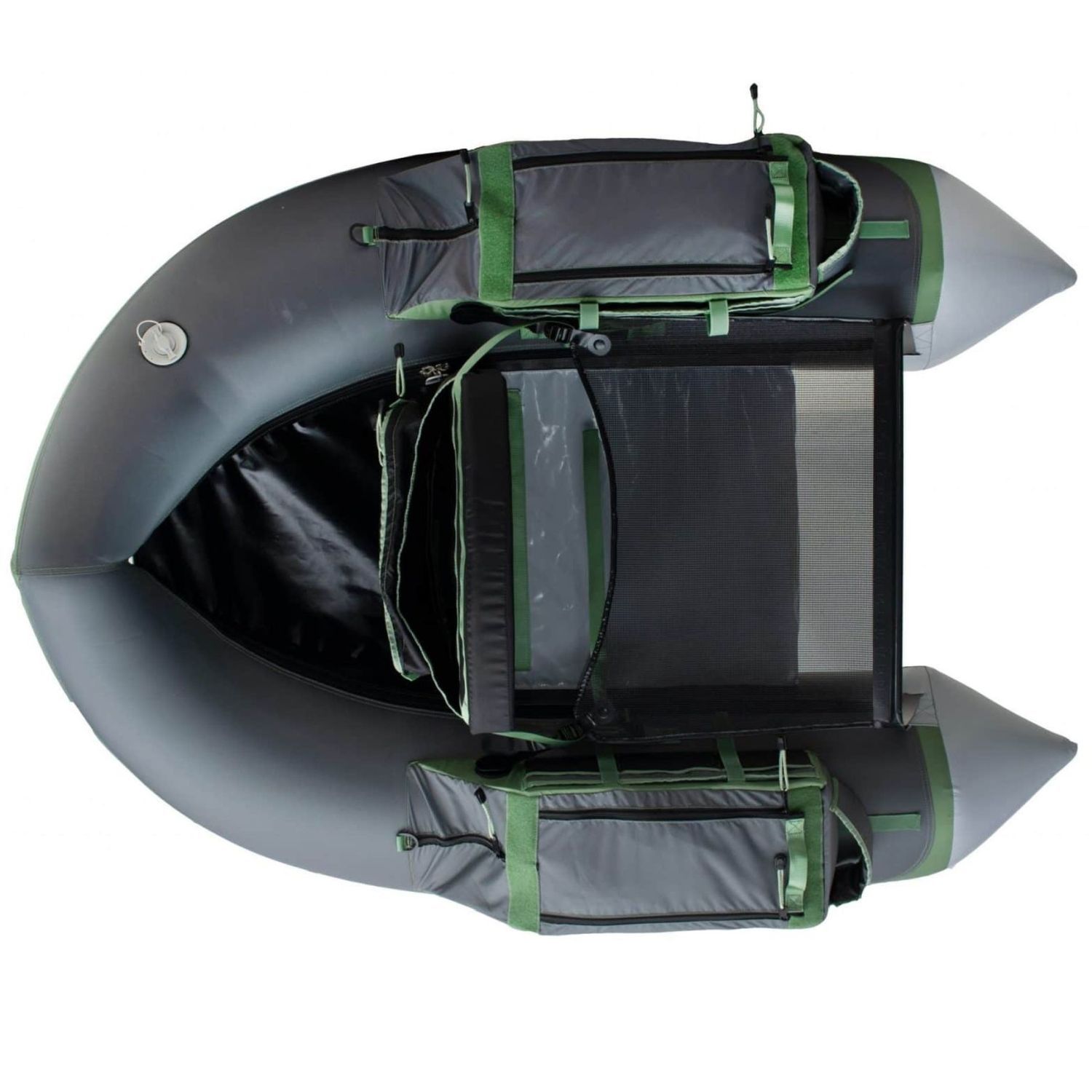 Float Tube Outcast Super Fat Cat - Pour Eau Calme Et Longues Distances - Capacité 300 Lbs